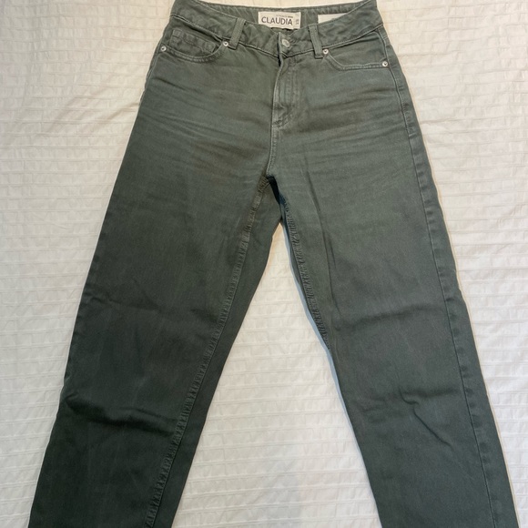 Dynamite Mom Jeans Green Size 24 - Picture 2 of 4